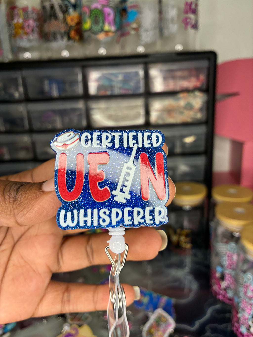 Certified Vein Whisperer Badge Reel