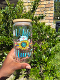 Wife Mom Nurse Glass Cup