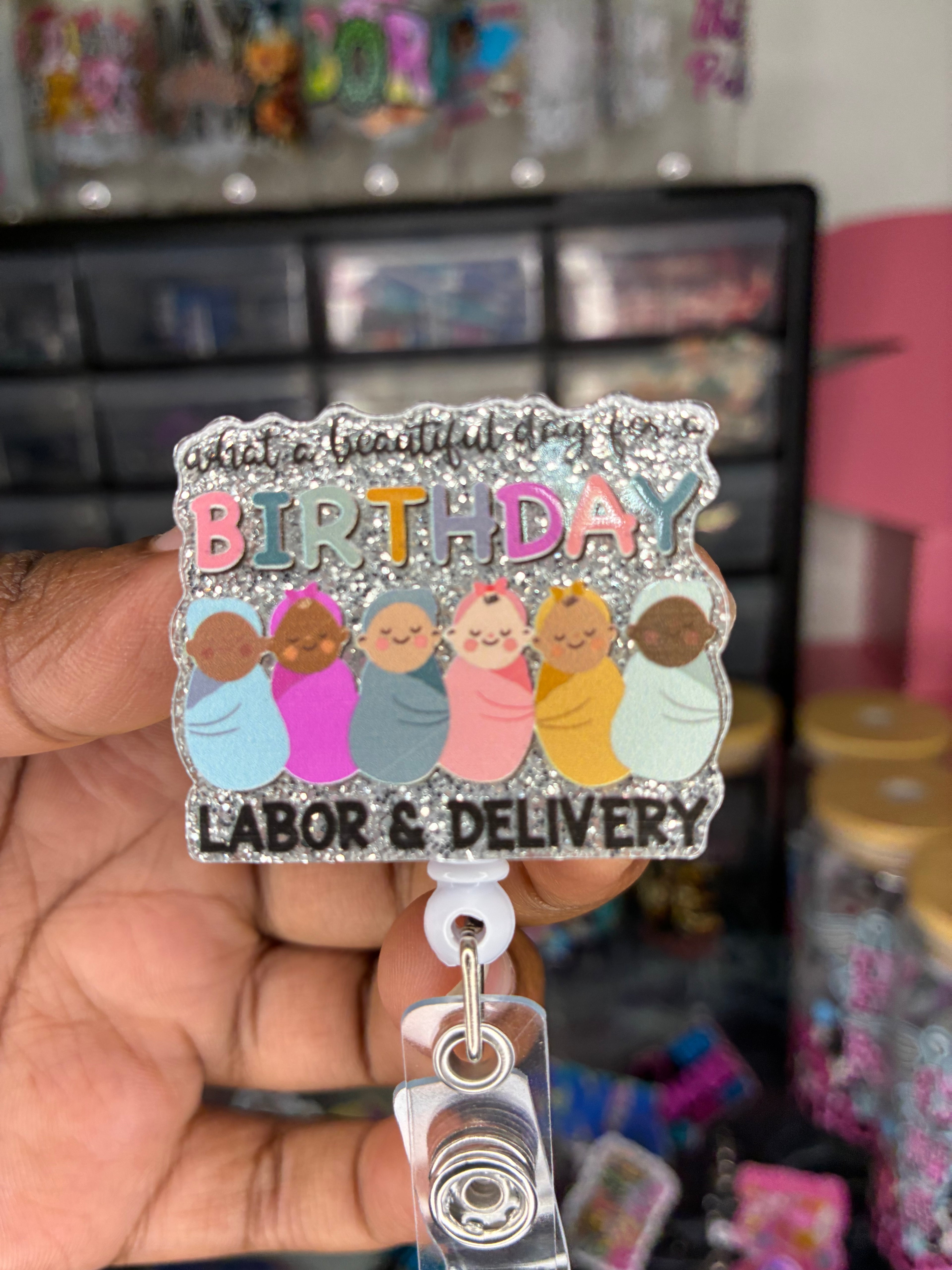 What a Beautiful Day for a Birthday Badge Reel