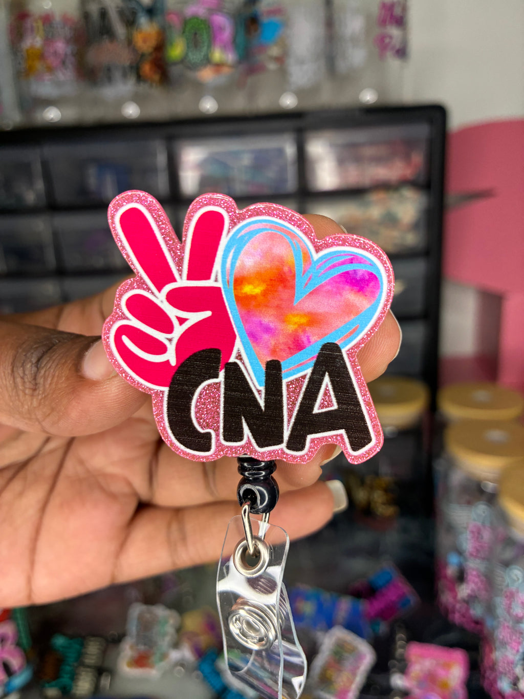 CNA Peace & Love Badge Reel