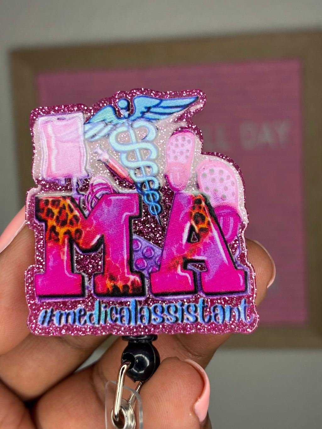 MA Mode – Medical Assistant Badge Reel
