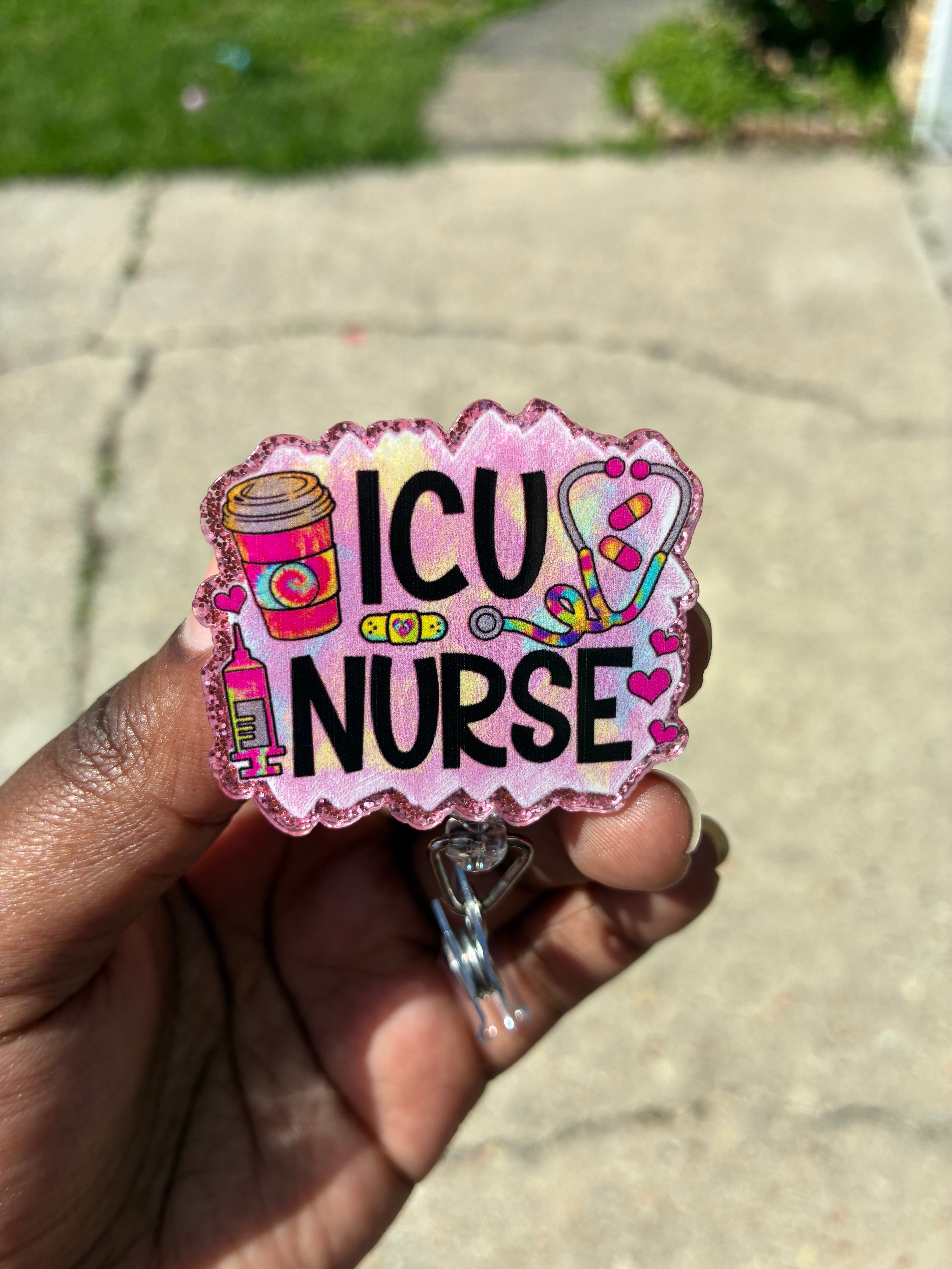 ICU Energy – Nurse Badge Reel