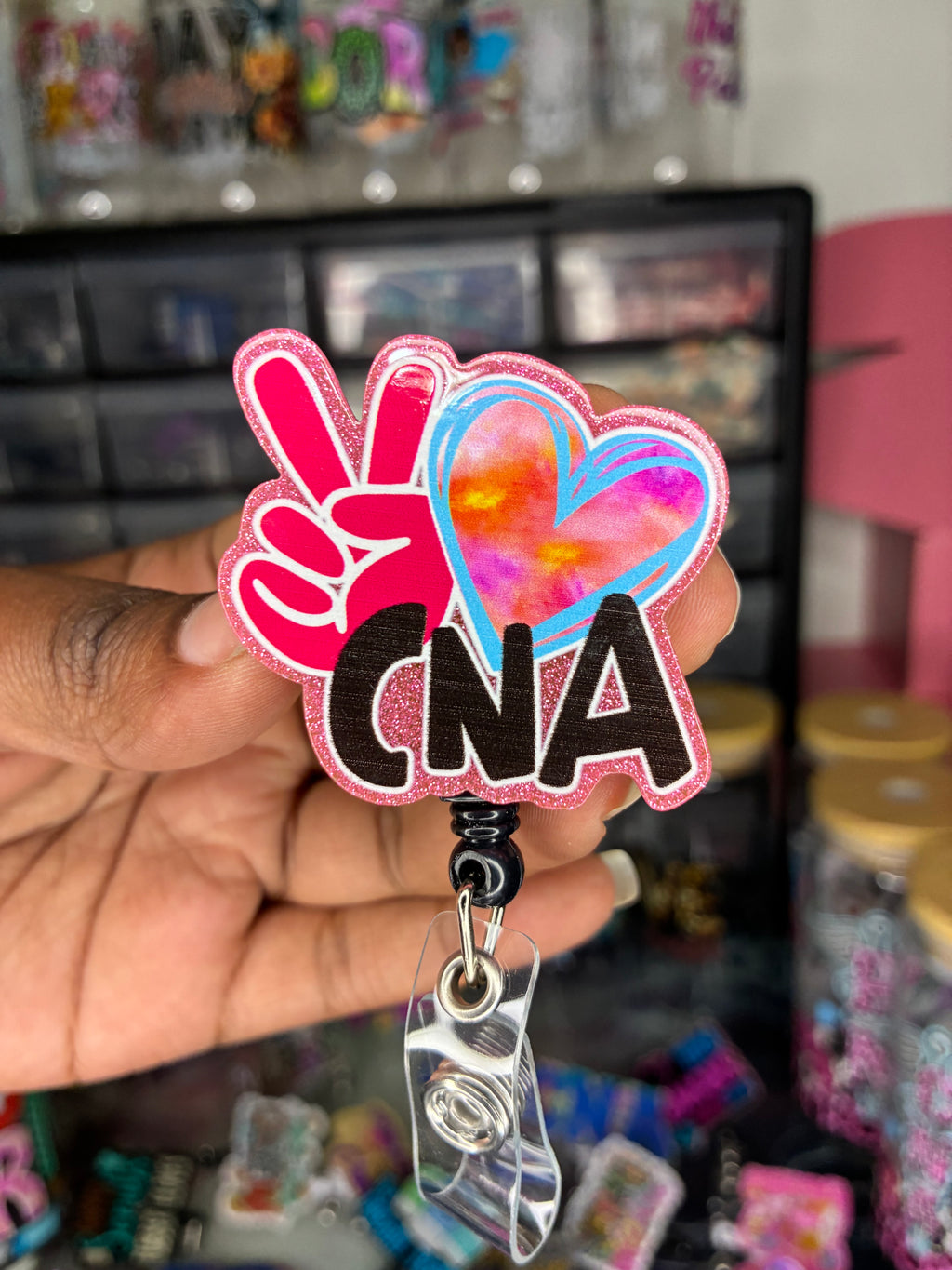 CNA Peace & Love Badge Reel