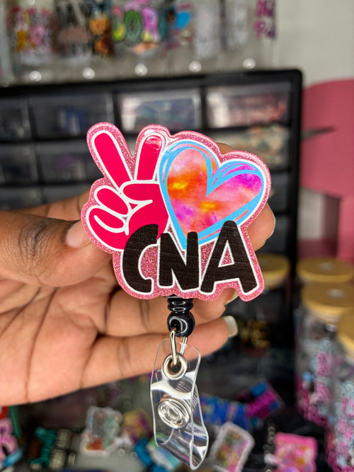CNA Peace & Love Badge Reel