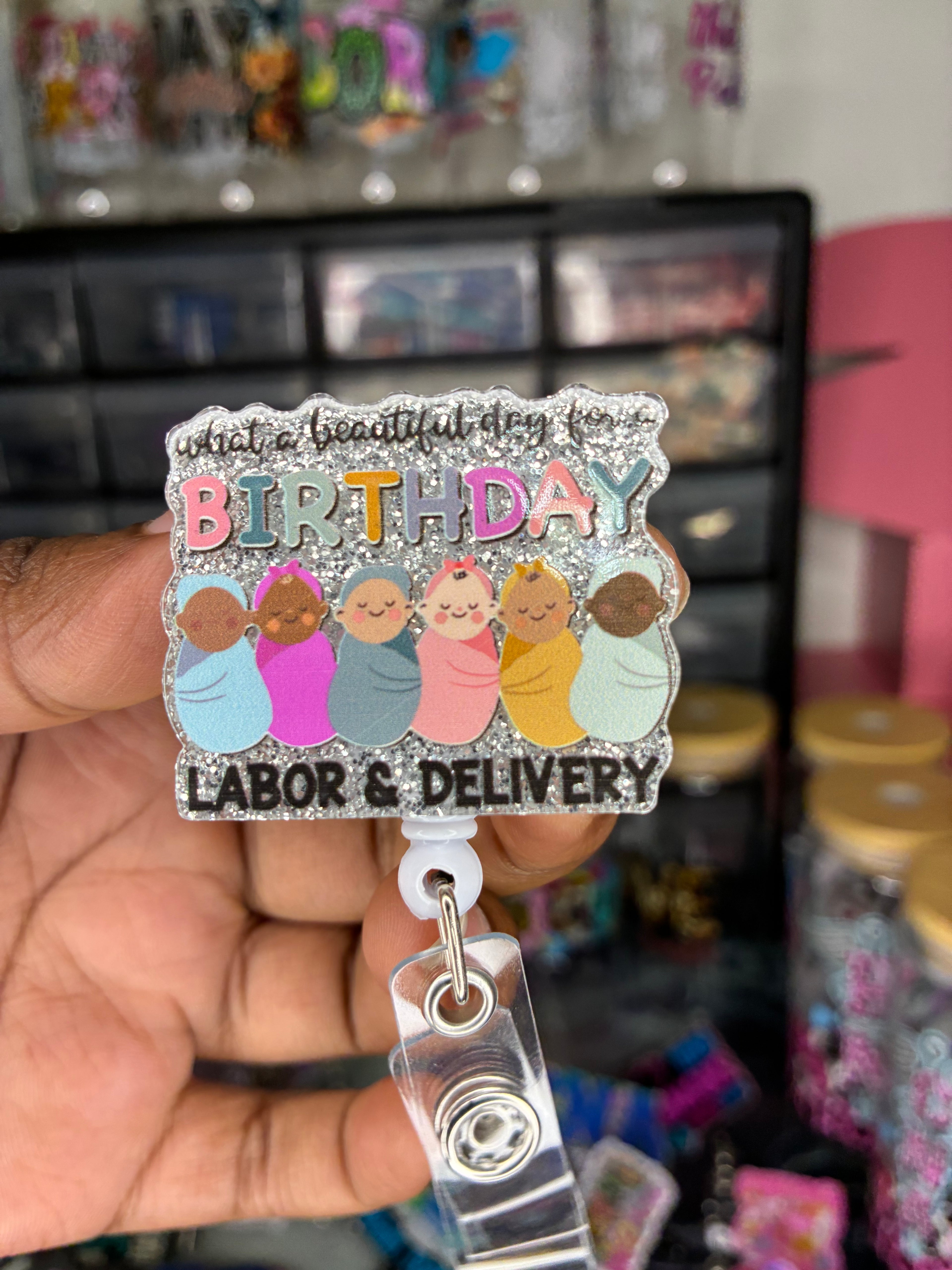 What a Beautiful Day for a Birthday Badge Reel
