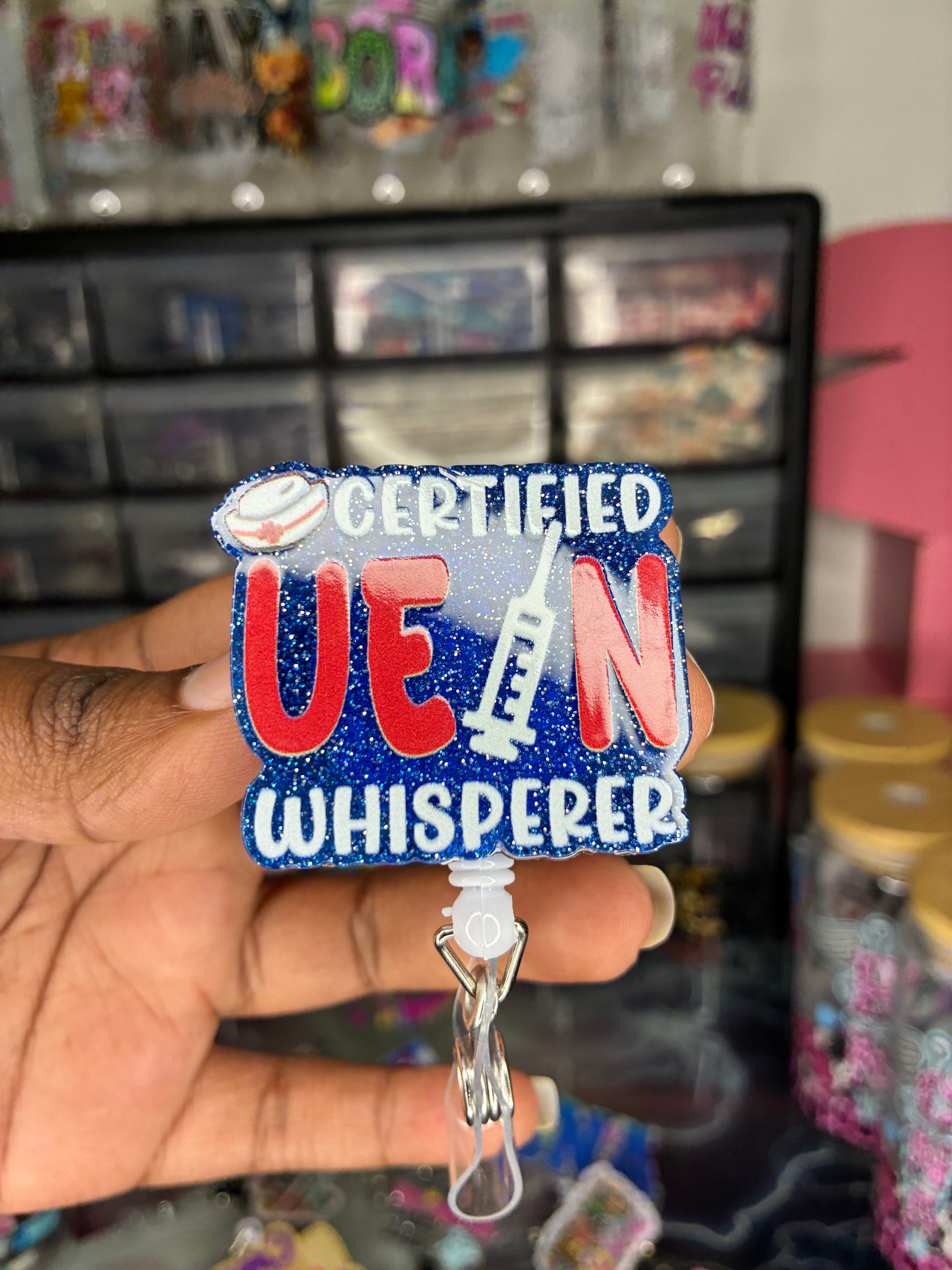 Certified Vein Whisperer Badge Reel