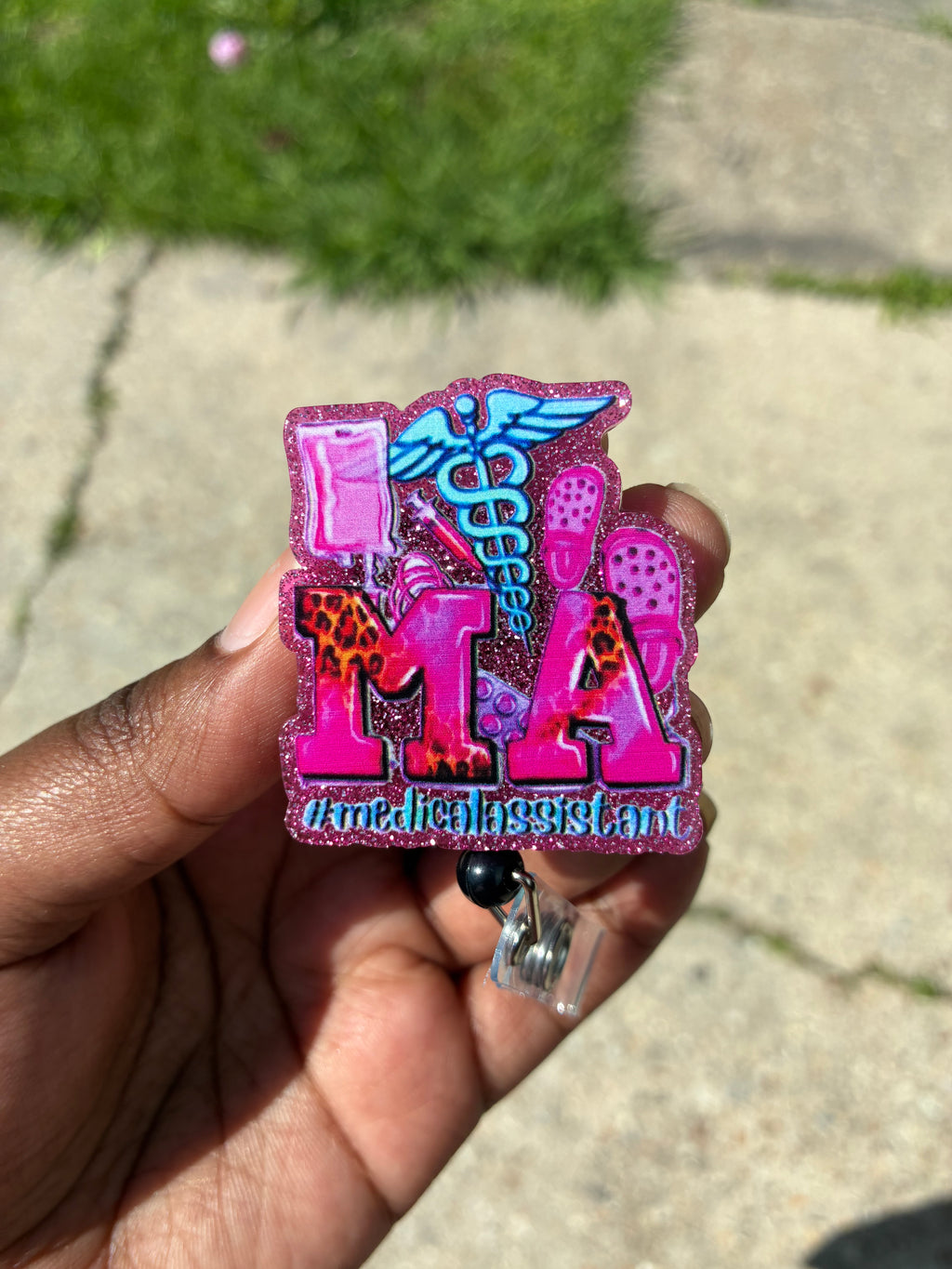 MA Mode – Medical Assistant Badge Reel