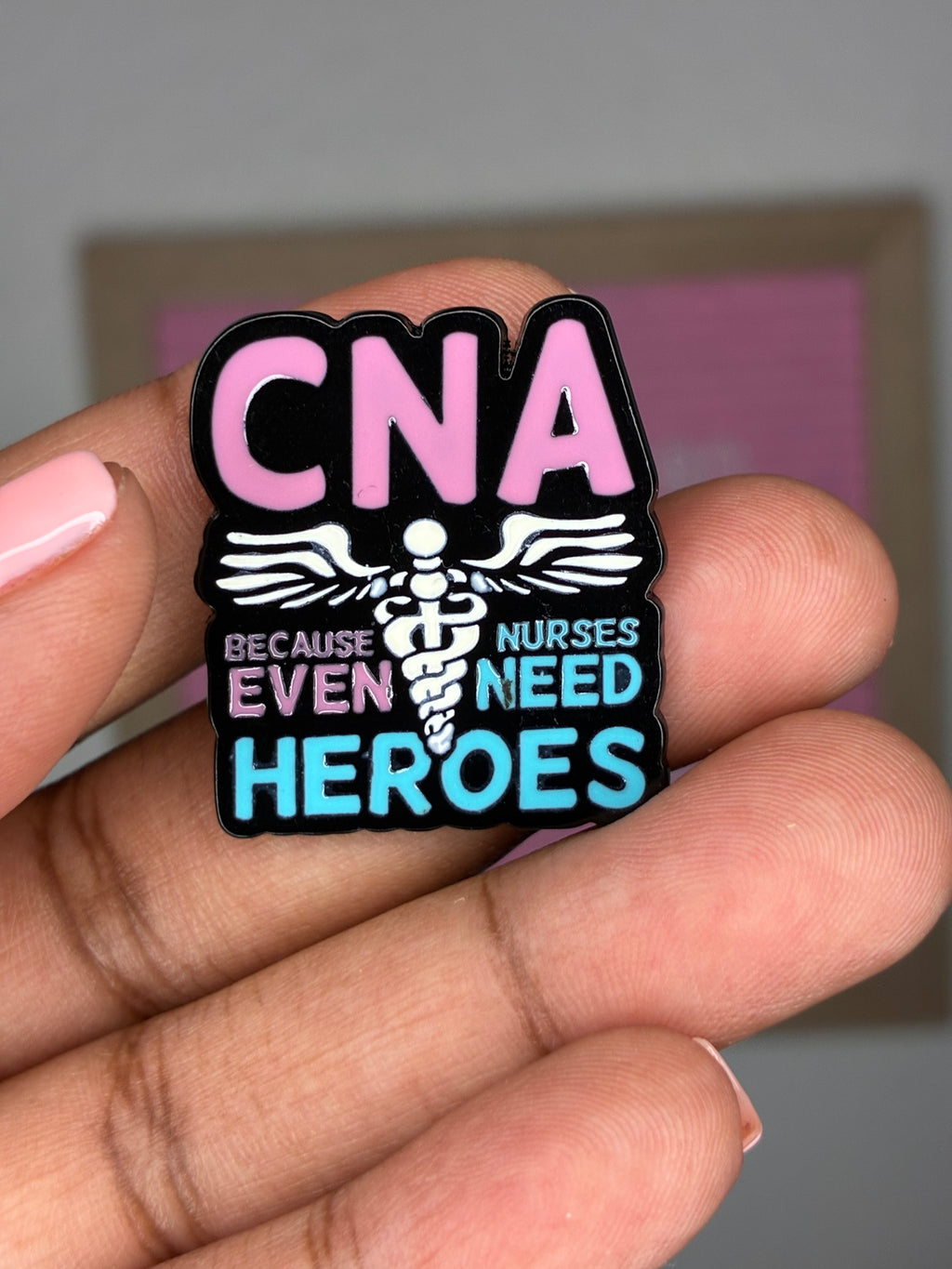 CNA Hero – Enamel Brooch