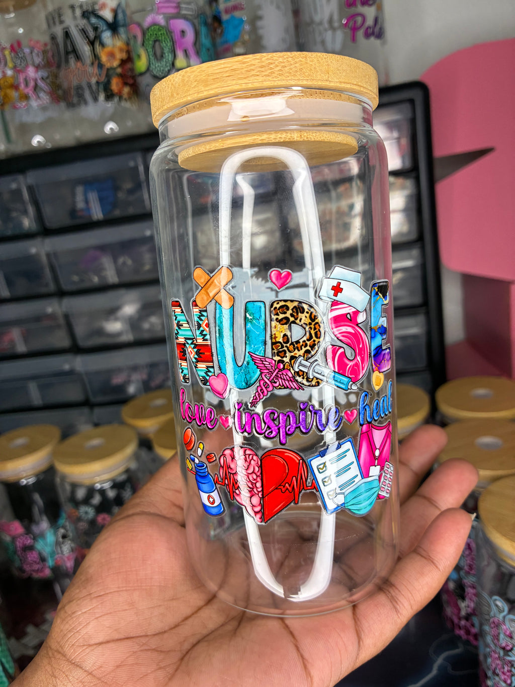 LVN Glass Cup